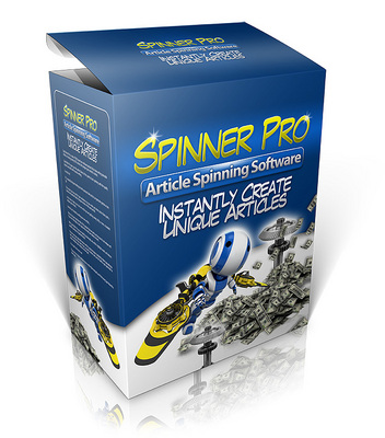 Product picture Spinner Pro Software Suite with Master Resell Rights